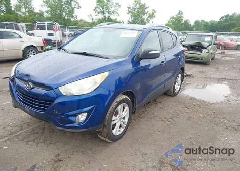 2013 Hyundai Tucson Gls z USA, uszkodzony, nr VIN KM8JUCAC8DU783503